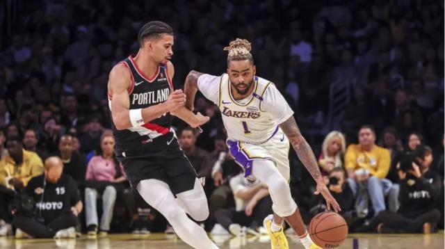 有球在手的拉塞尔大爆发!没有詹姆斯的湖人更强?